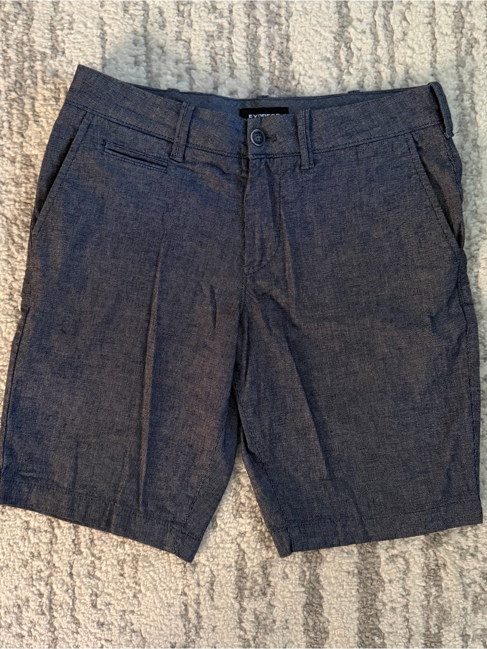 Express Men's Navy Shorts
